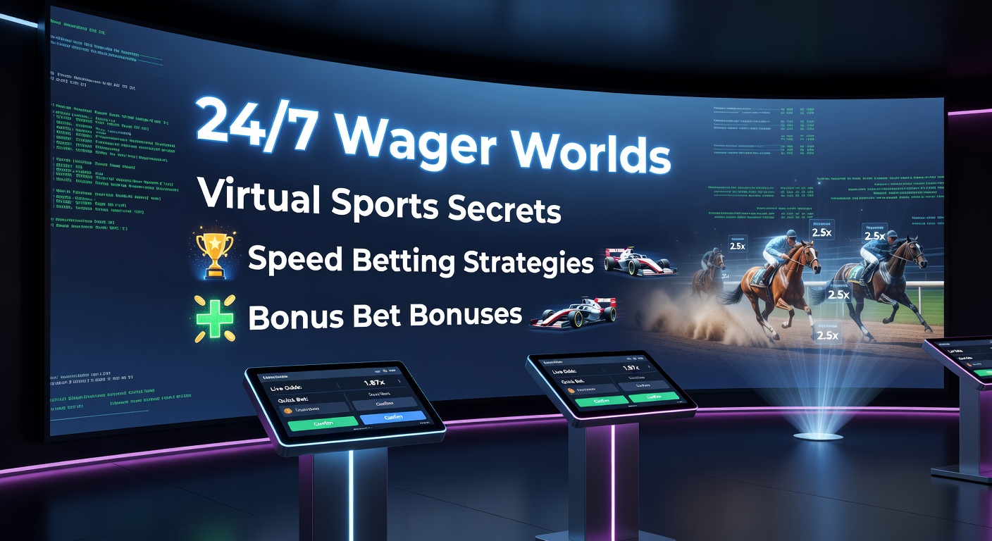 Close-up of a speed betting interface on a mobile device, displaying live virtual odds updates and bonus bet notifications in a high-energy wagering session