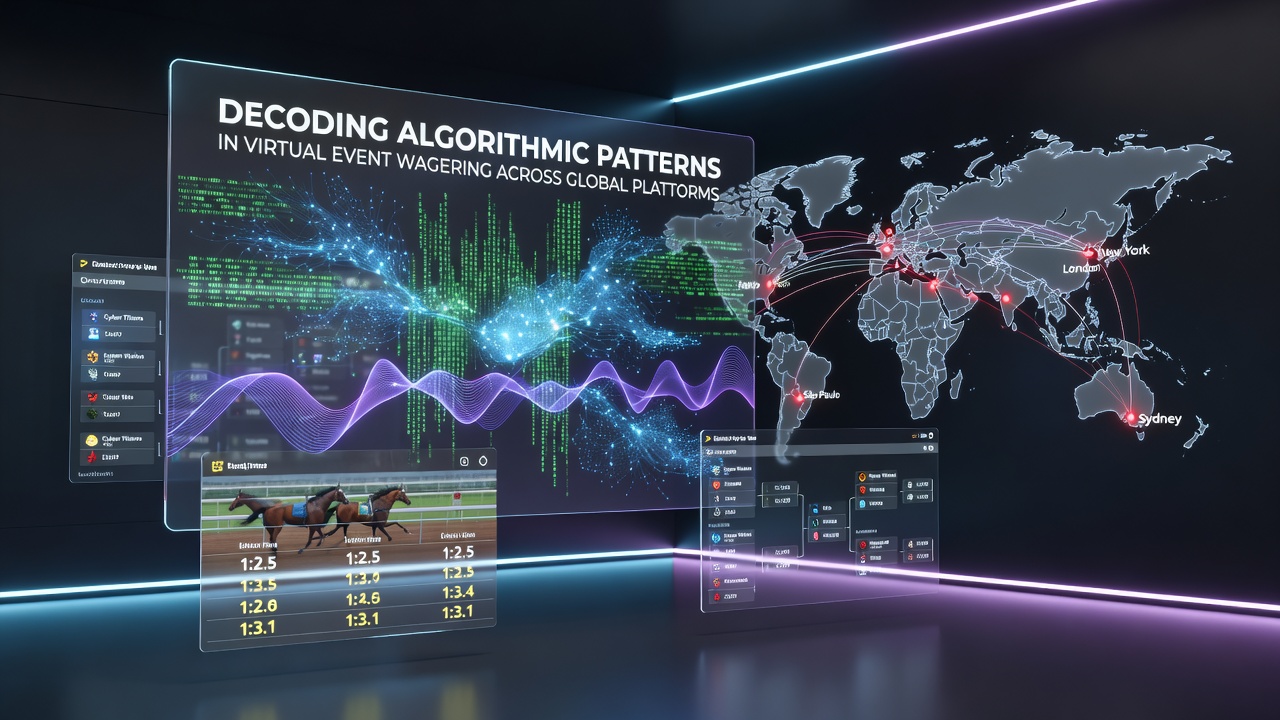 Global virtual wagering dashboard showing algorithmic trends across platforms